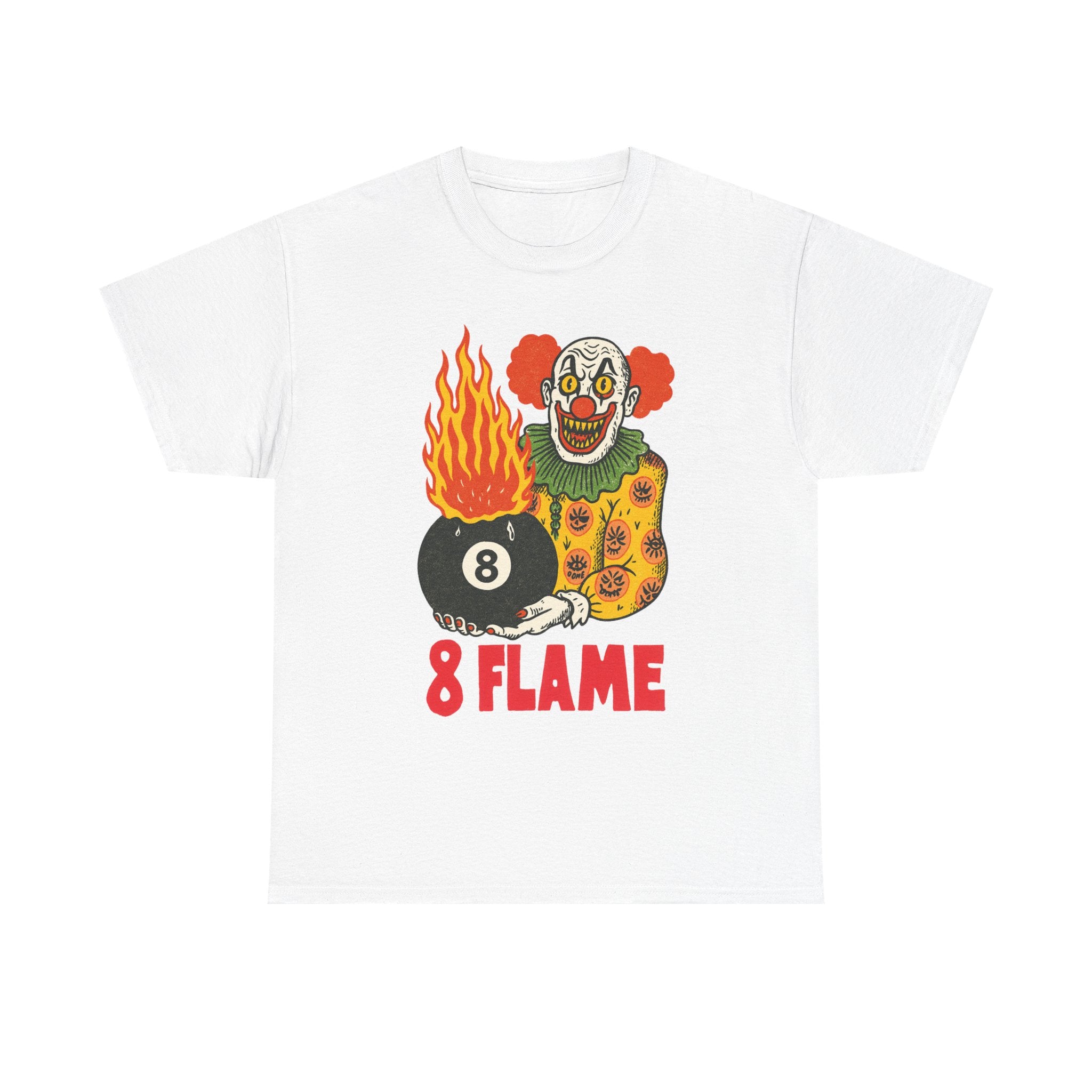 Flaming Clown Tee